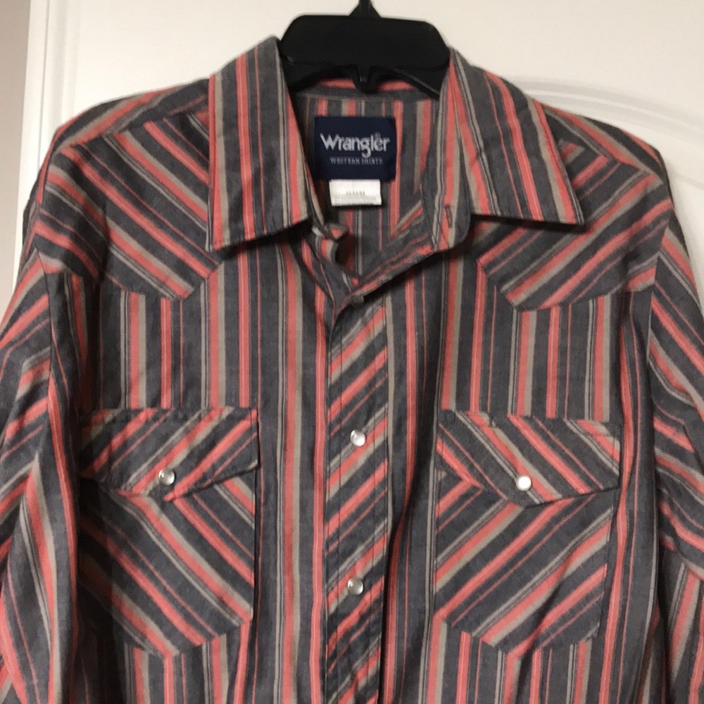 Vintage pearl snap shirt